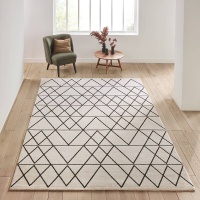 Ковер Fedro 200 x 290 см черный LA REDOUTE INTERIEURS  фото, kupilegko.ru